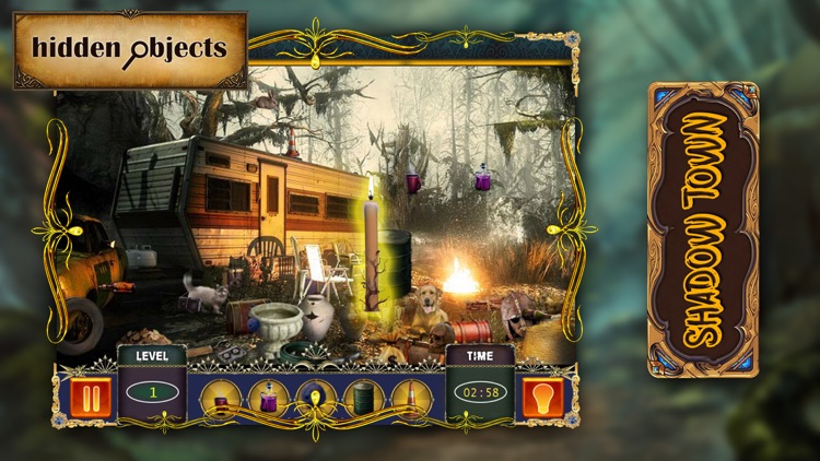 Shadow Town Free Search Find HIdden Objects Game