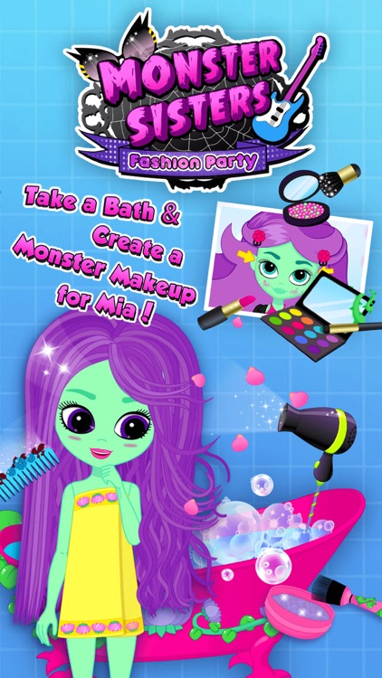 Monster Sisters 2 Home Spa - No Ads screenshot-3