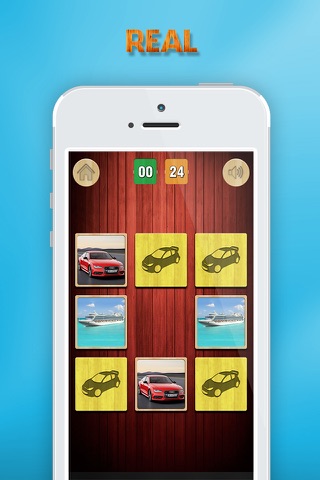Cars matching pairs games - náhled