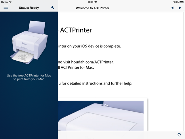 ‎ACTPrinter - Virtual Printer Screenshot