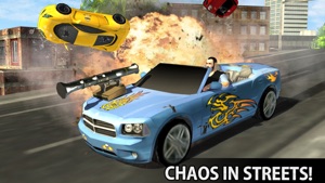Mad Street Crime City Simulator 3D: Car Chase Game screenshot #3 for iPhone