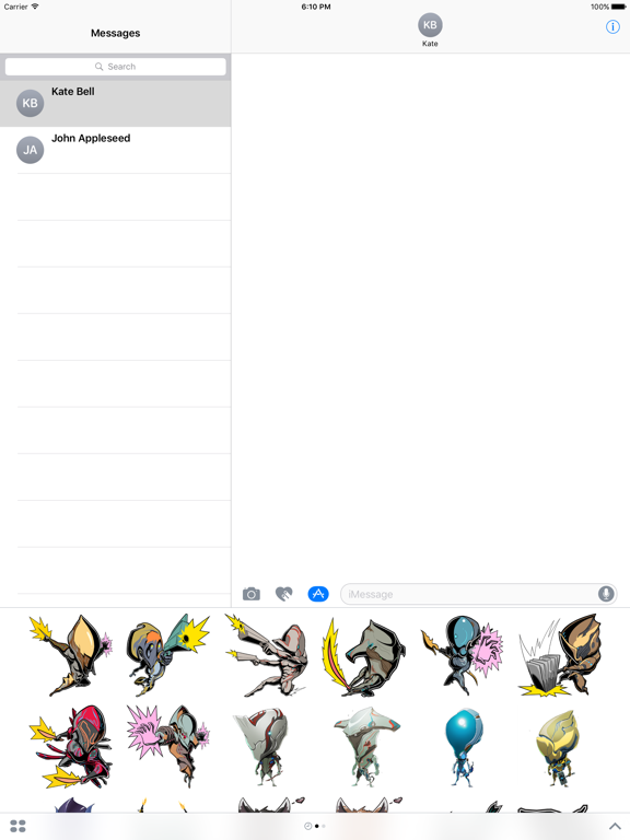 Screenshot #4 pour Warframe Stickers