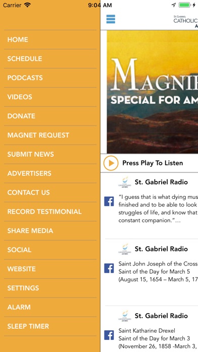 St. Gabriel Radio screenshot 2