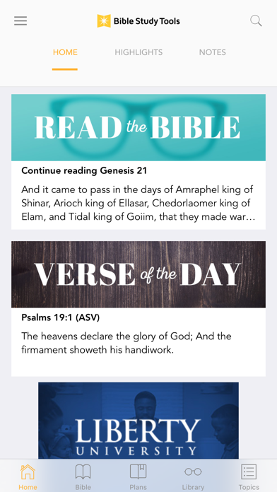 Screenshot #1 pour Bible Study Tools
