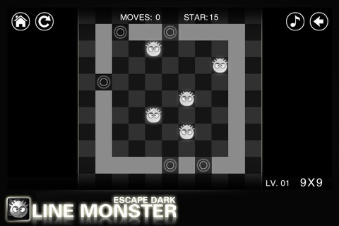 Line Monster: Escape Dark screenshot 4