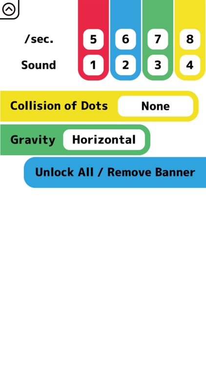 Drop Dots - Enjoy sound by physics dots