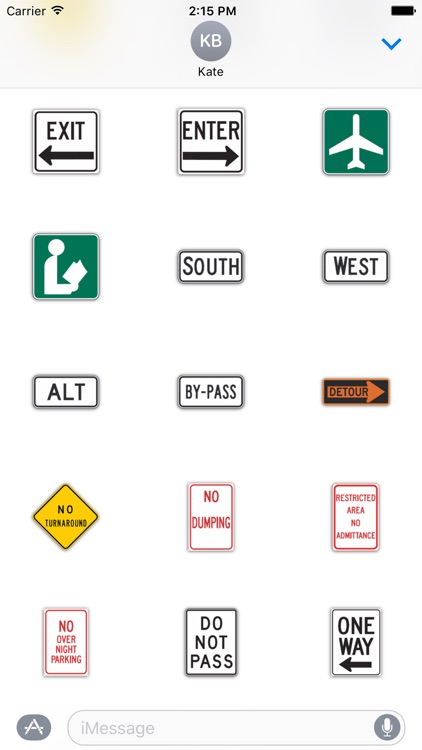 SignMoji: US Road Signs 2 screenshot-3