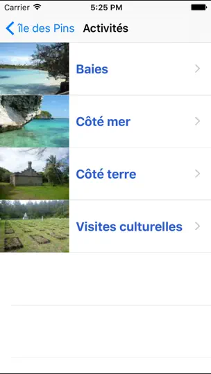Capture d'écran de Ile Des Pins sur iPhone 3