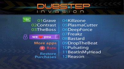 Dubstep Invasion: Song Maker Screenshot