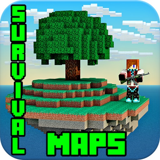 SURVIVAL MAPS for Minecraft PE (Pocket Edition) iOS App