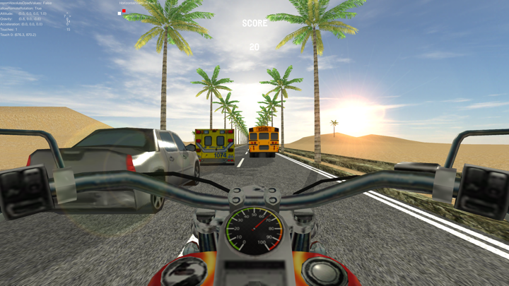 Screenshot #2 pour Biker Run