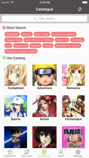 gratuit manga iPhone Captures Décran 3