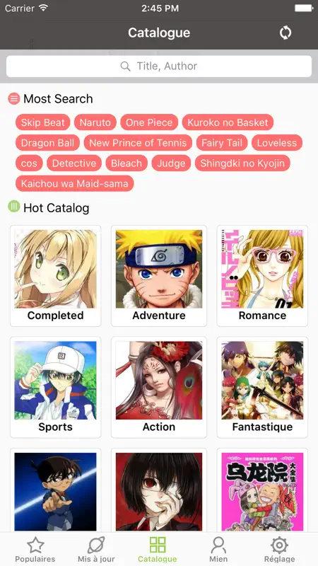 Gratuit Manga screenshot 3 of 4