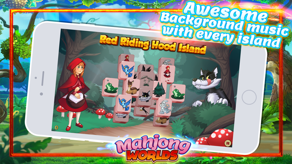 #4. Mahjong Worlds - Tiles Puzzle (iOS) 由: Bytewaves Inc