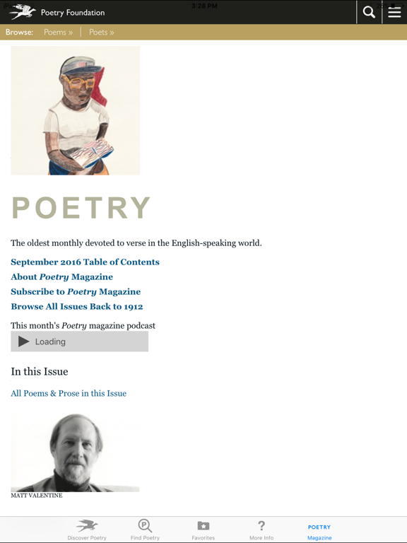 POETRY from The Poetry Foundation screenshot