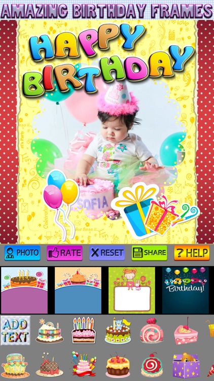 Happy Birthday Photos and Stickers