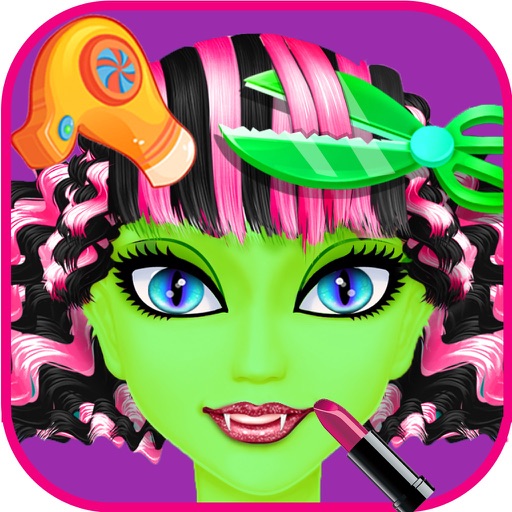 Monster Girl Hair Salon - Crazy Girl Hair Fashion icon