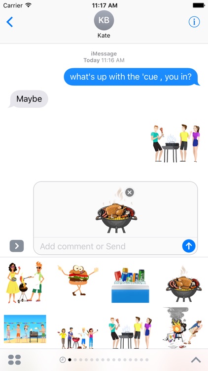BBQ Sticker