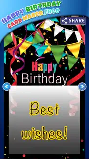 happy birthday card maker free–bday greeting cards iphone screenshot 3