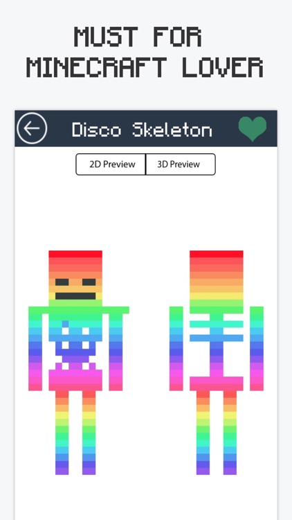 Skeleton Skin for Minecraft PE Free