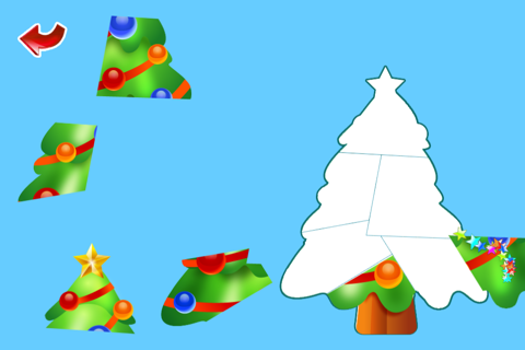 Christmas puzzle game screenshot 2