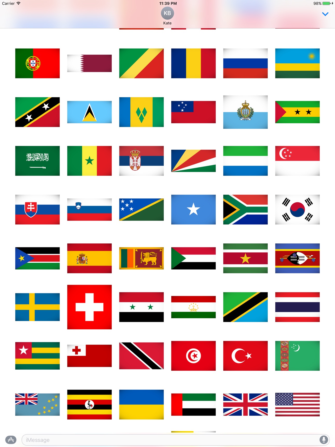 Screenshot 8 of Flags (195 Countries)