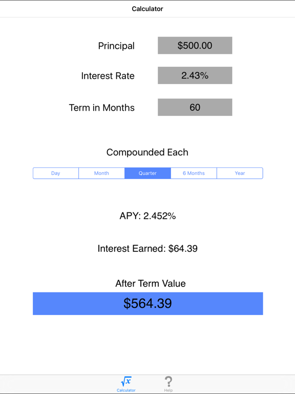 Télécharger CD Check Certificate of Deposit Mobile Calculator pour