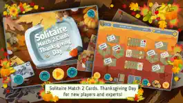 Game screenshot Solitaire Match 2 Cards Free. Thanksgiving Day Card Game mod apk