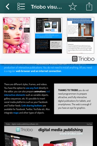 Triobo Content Reader screenshot 3