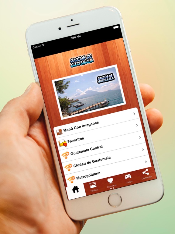 Radios de Guatemala Gratis Estaciones de Radio AM FM iPad screenshot 2 - Music app