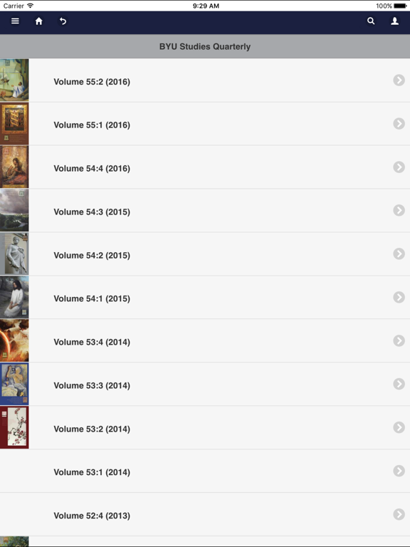 Screenshot #4 pour BYU Studies