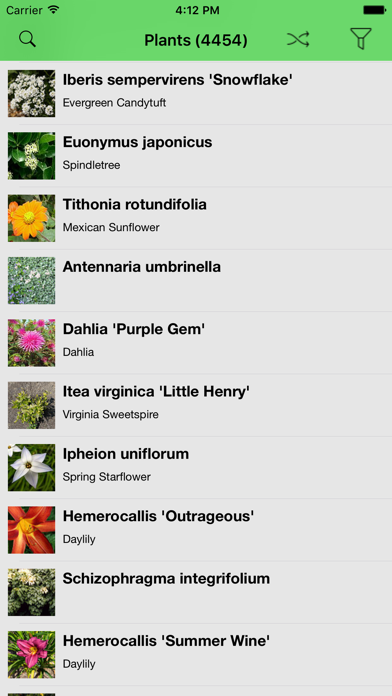 Screenshot #1 pour Plant Guide