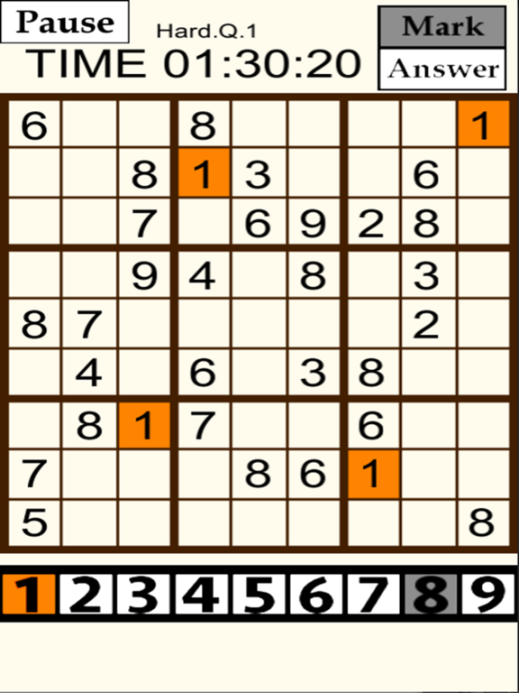 Screenshot #5 pour Sudoku3000-numprepuzzle-