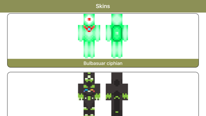 Poke Skins for Minecraft - Pixelmon Edition Skins Screenshot