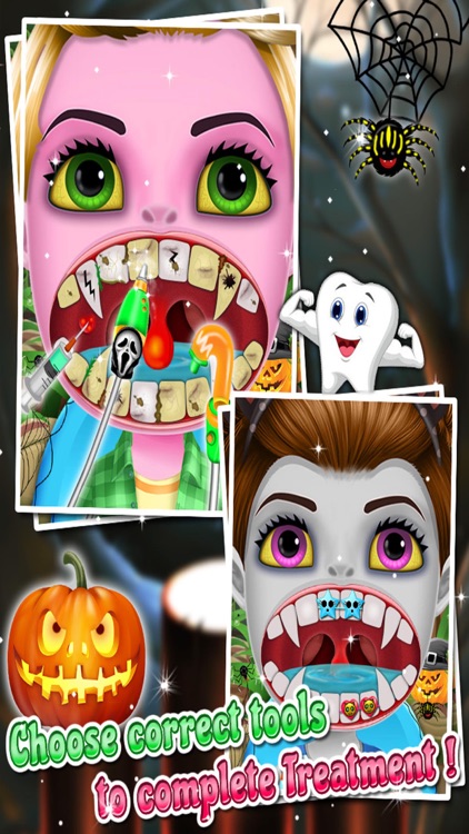 Halloween Dentist Mania - Kids Halloween Doctor screenshot-4