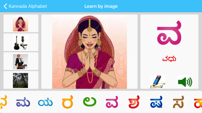 Screenshot #1 pour Kannada Alphabet