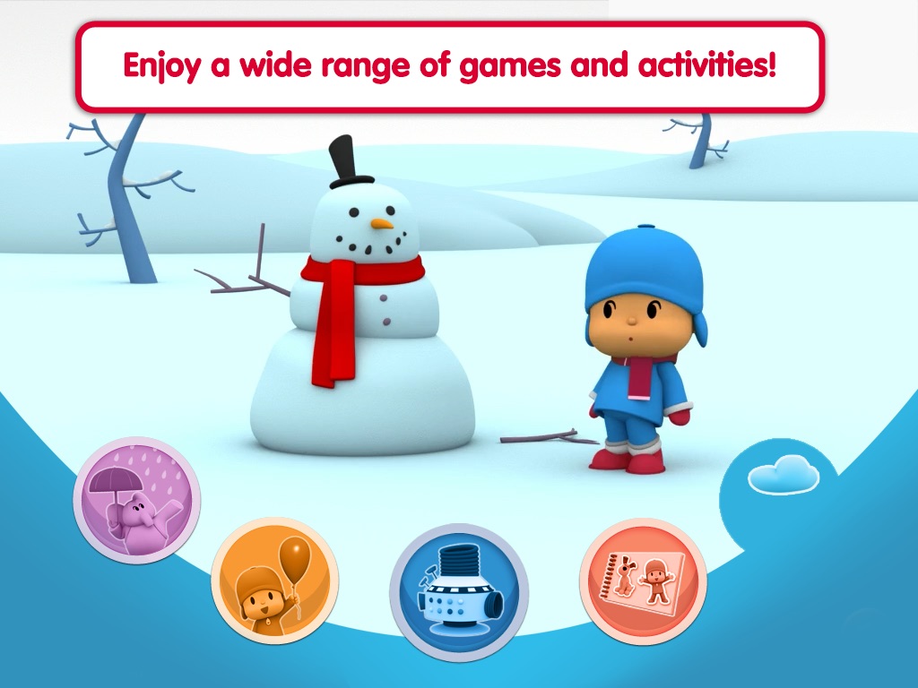 Pocoyo Playset - Weather & Seasons screenshot 3