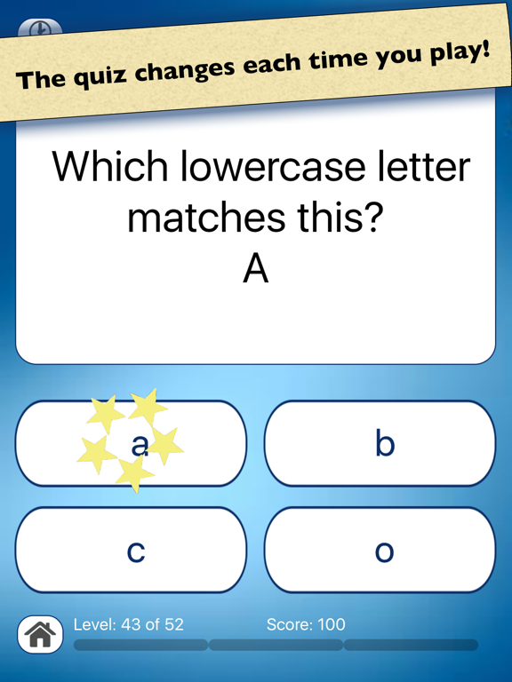 Screenshot #5 pour Alphabet Learning Letters Quiz