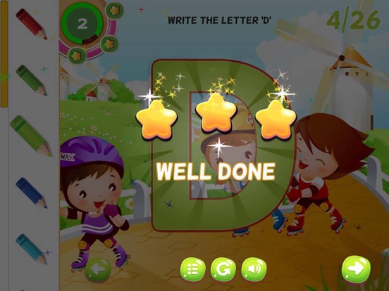 ABC Alphabet Tracing Writing Letters for Preschool iPad screenshot