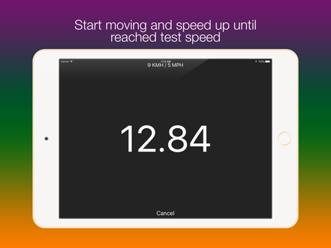Screenshot #5 pour SpeedUp - Acceleration test 0-100 kmh 0-60 mph