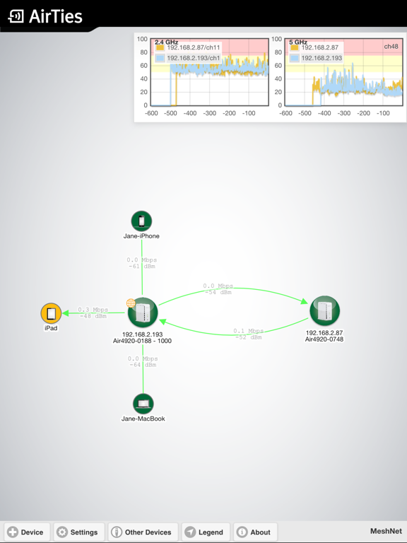 Screenshot #4 pour AirTies Network Visualizer
