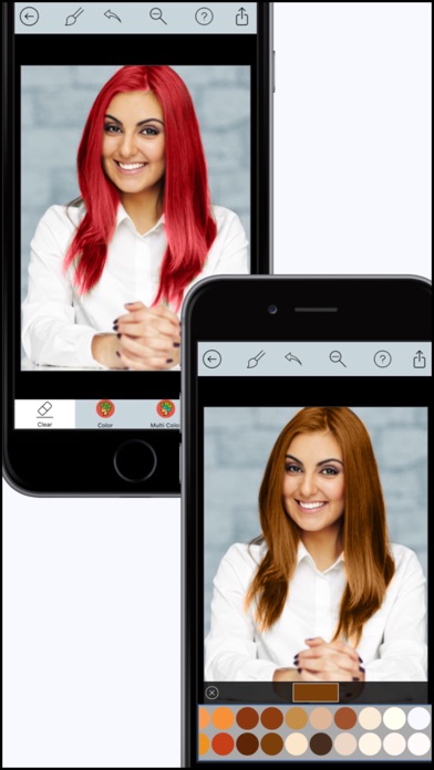 Screenshot #3 pour Hair Color Dye - Hair Style Changer Salon and Recolor Booth Editor