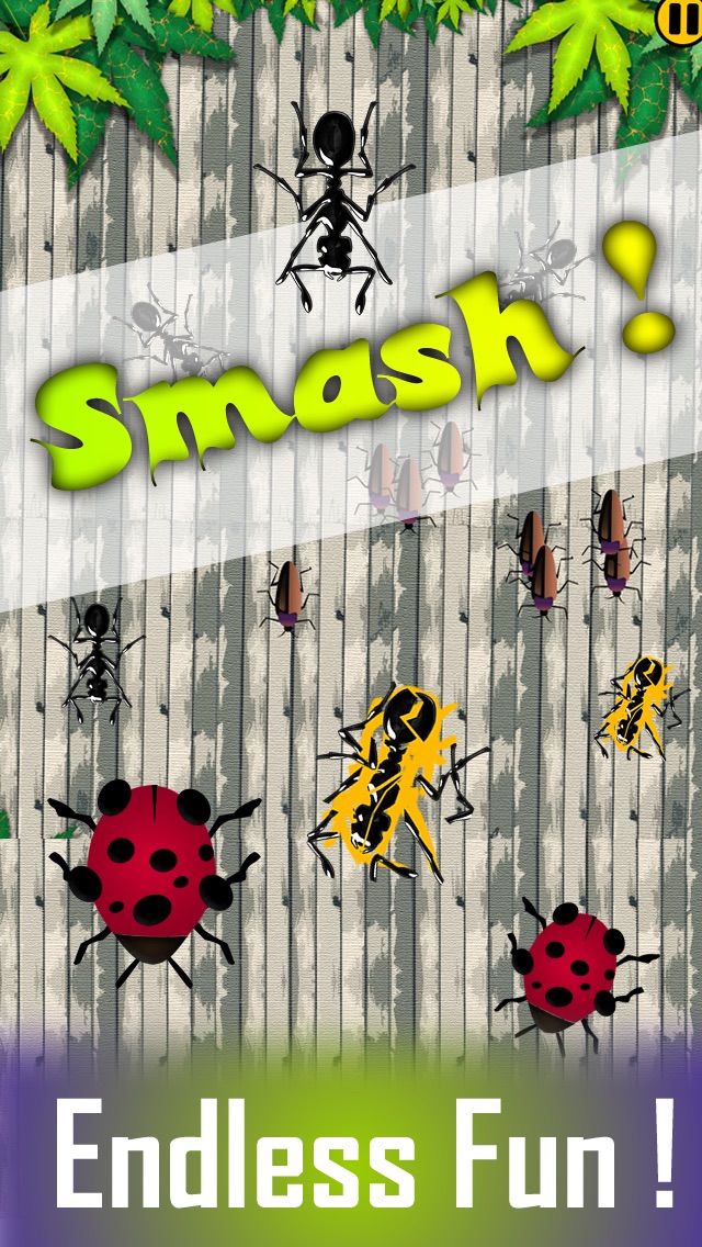 Screenshot #2 pour Ants and bugs smash - The best Smash and Crash the ant , Insects & bugs free game