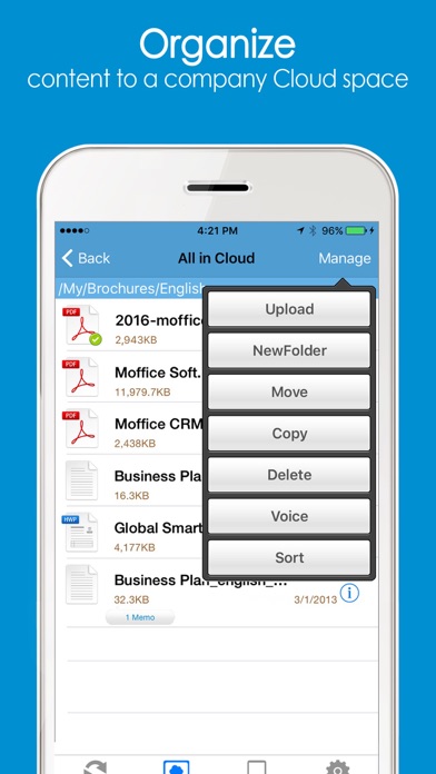 Moffice CloudDisk screenshot 3