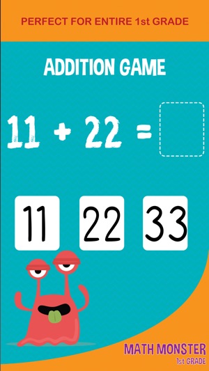 1st Grade Math fun - addition and subtraction games for kids(圖2)-速報App