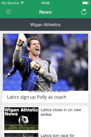 Wigan Today Football App screenshot 2