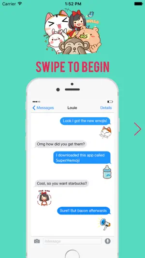 SuperHemoji Keyboard Awesome extra hop emoji icon screenshot 2