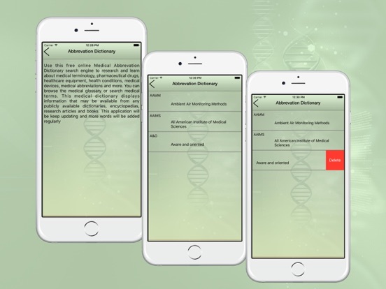 Screenshot #6 pour Medical Abbrevation Dictionary Offline