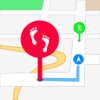 電話の追跡 - 歩数計ラインパストレース