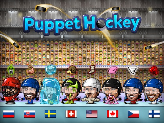 Screenshot #6 pour Puppet Hockey sur glace: Championnat de la grosse tête pas de pieds Marionette étoiles Slapshot 2016